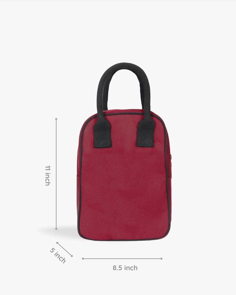 Lunch Bag - Maroon: Eco-Friendly and Sustainable Lunch Bag by ecoright