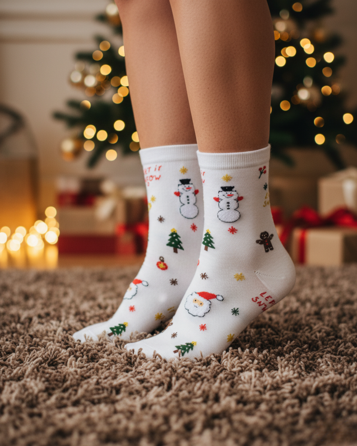 Holiday Mix ( Pack of 3 ) Crew Socks