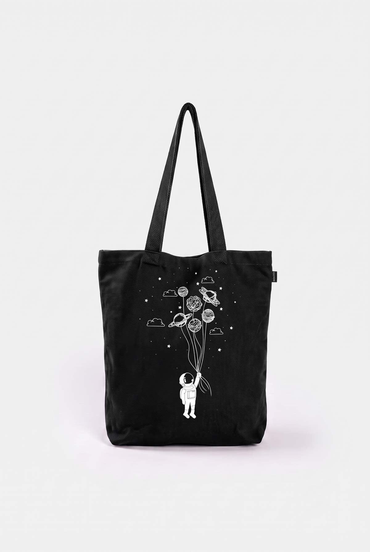 Fly Me To Space Zipper Tote Bag
