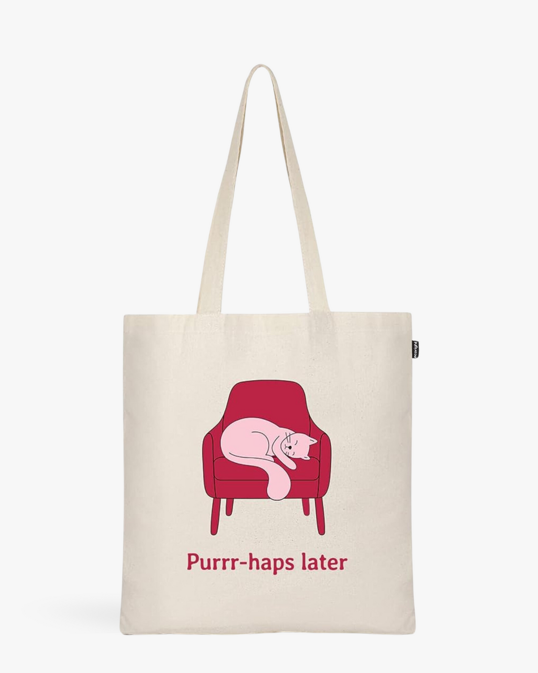 Cotton Tote Bag (Pack of 10) - Purrr-haps later