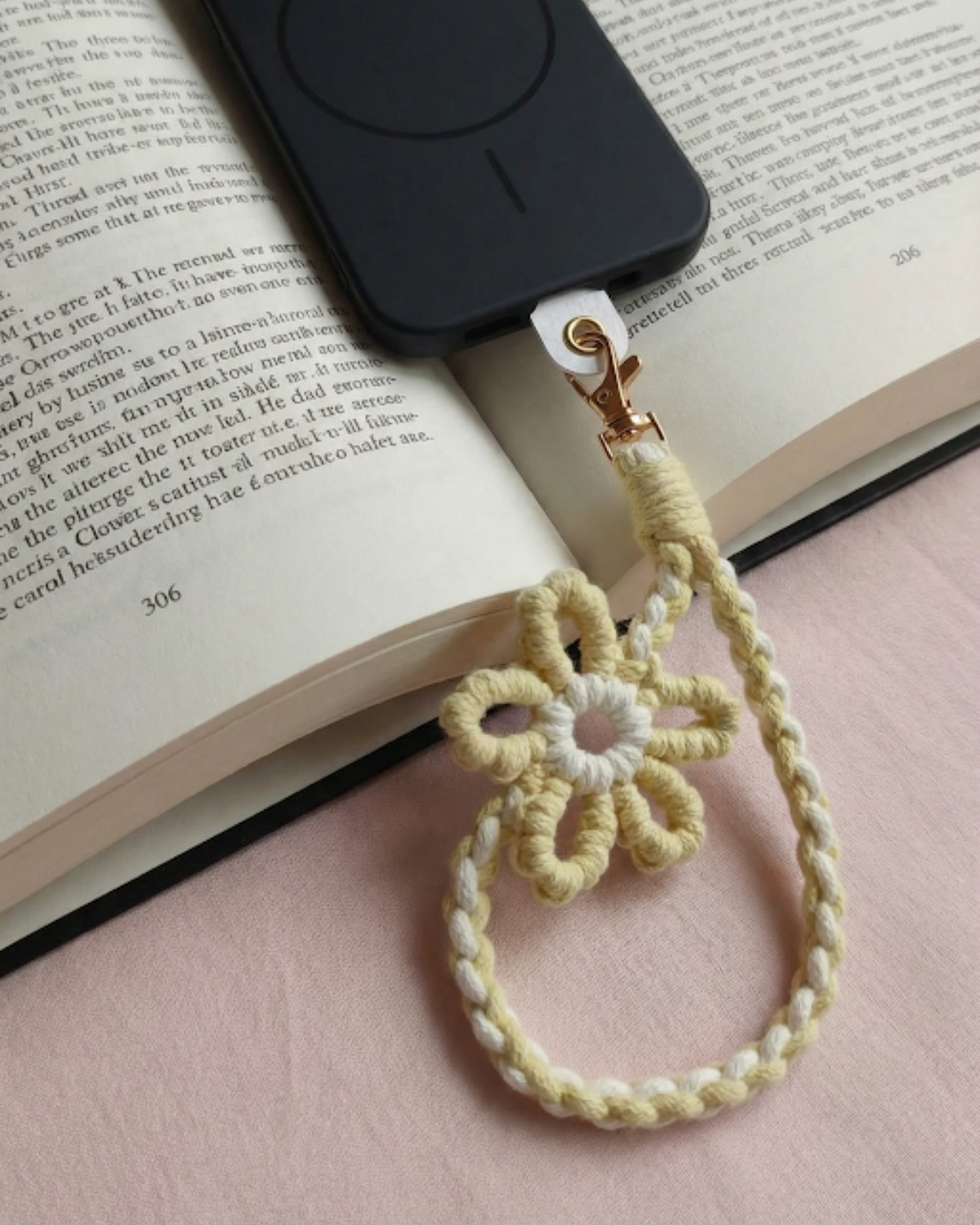 Posy Crochet Phone Charm