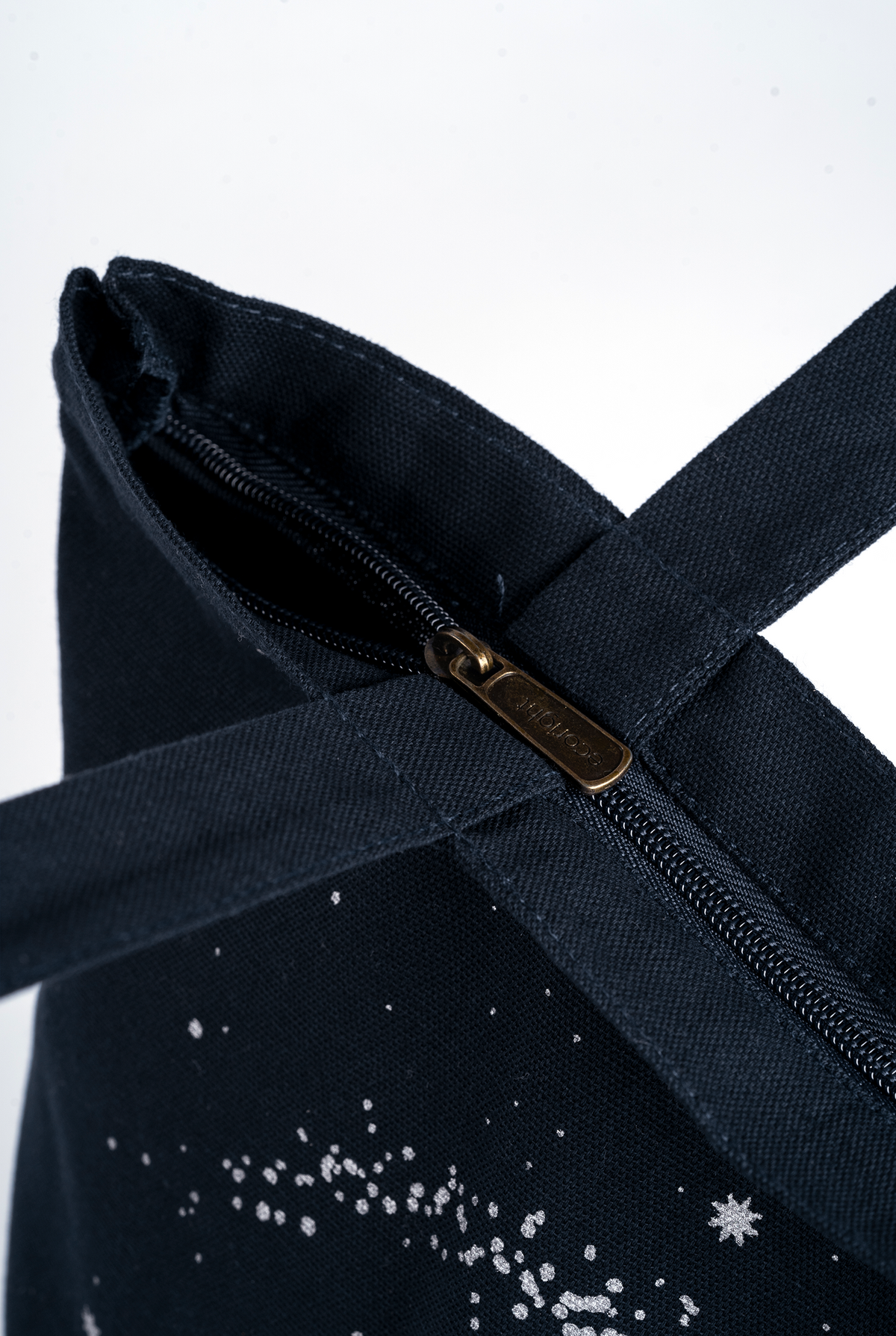 The Milky way Zipper Tote Bag