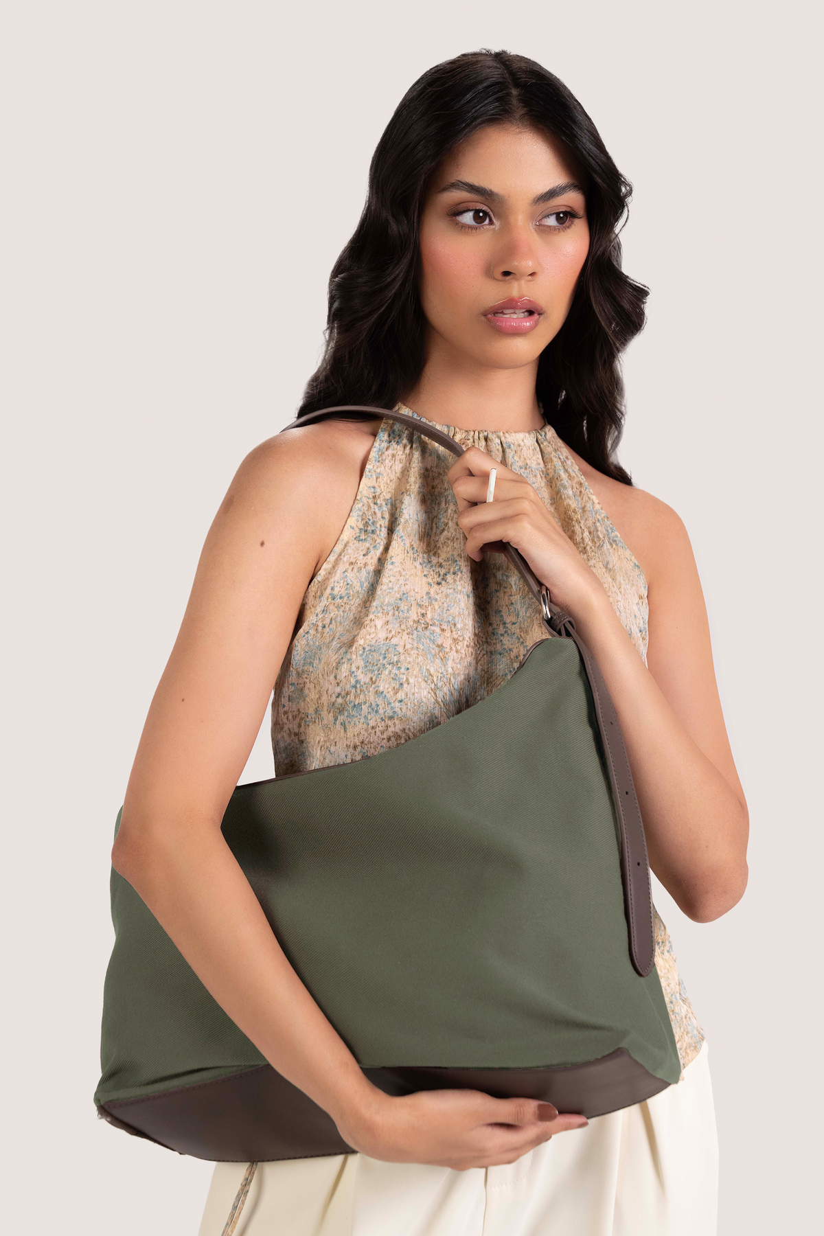 Moss Crossbody Laptop Bag