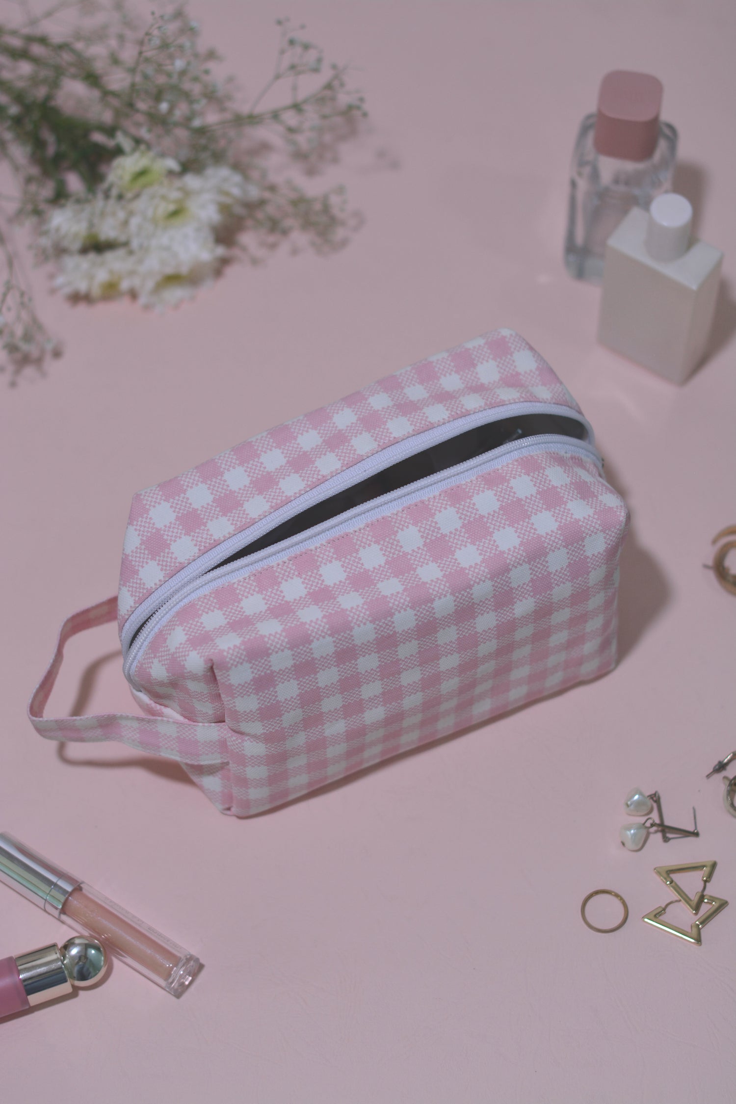 Travel Pouch - Gingham