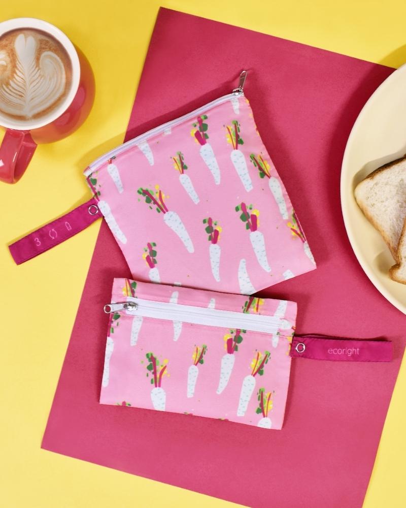 Snack Pouches - Looking Rad: Eco-Friendly and Sustainable Snack Pouches by ecoright, pouch for stationary, pouch bag, pouch travel, pouch for women, pouch cute, snack puff, 
