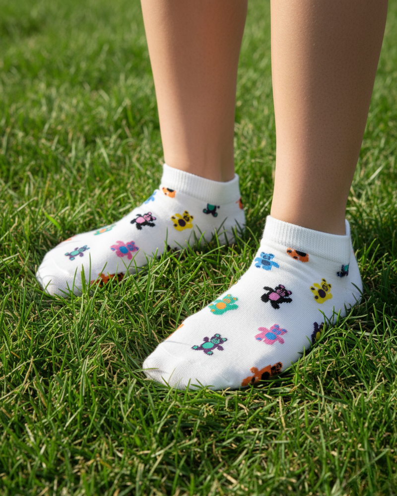 Riot Hearts ( Pack of 2 ) Ankle Socks