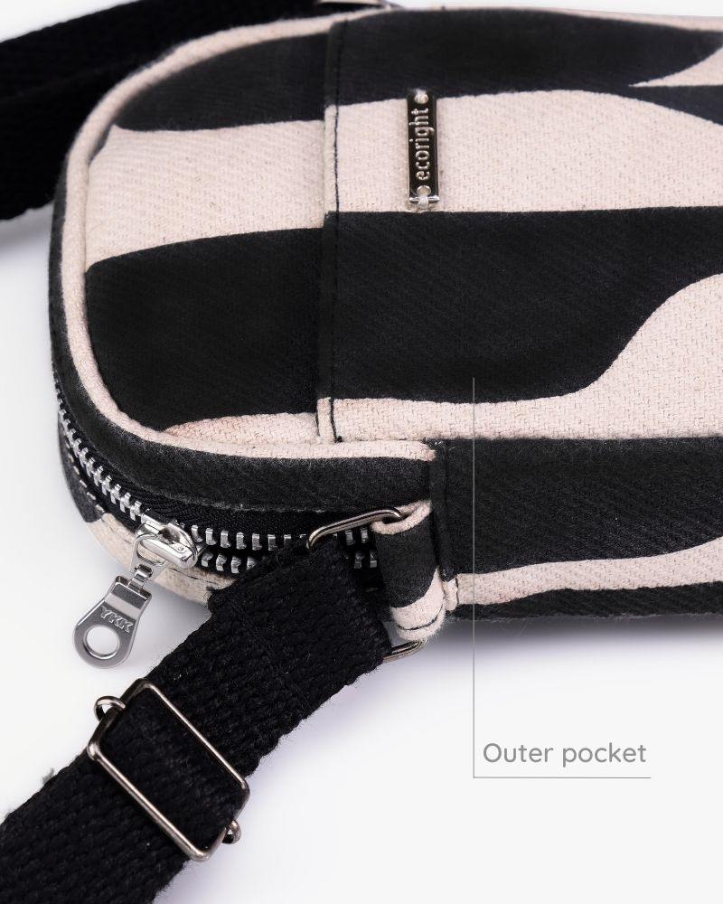 Womens bags small, Sling bags for passport, White sling bag, Mobile pouch for girls, Ecoright