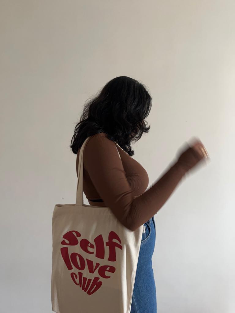 Zipper Tote Bag - Self Love