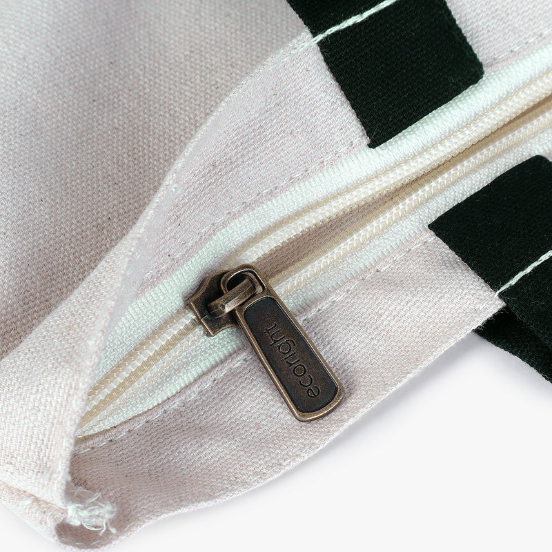 Tote bag zipper, Zipper tote bag, Eco friendly bags, Everyday bags, Mini tote bag, Ecoright