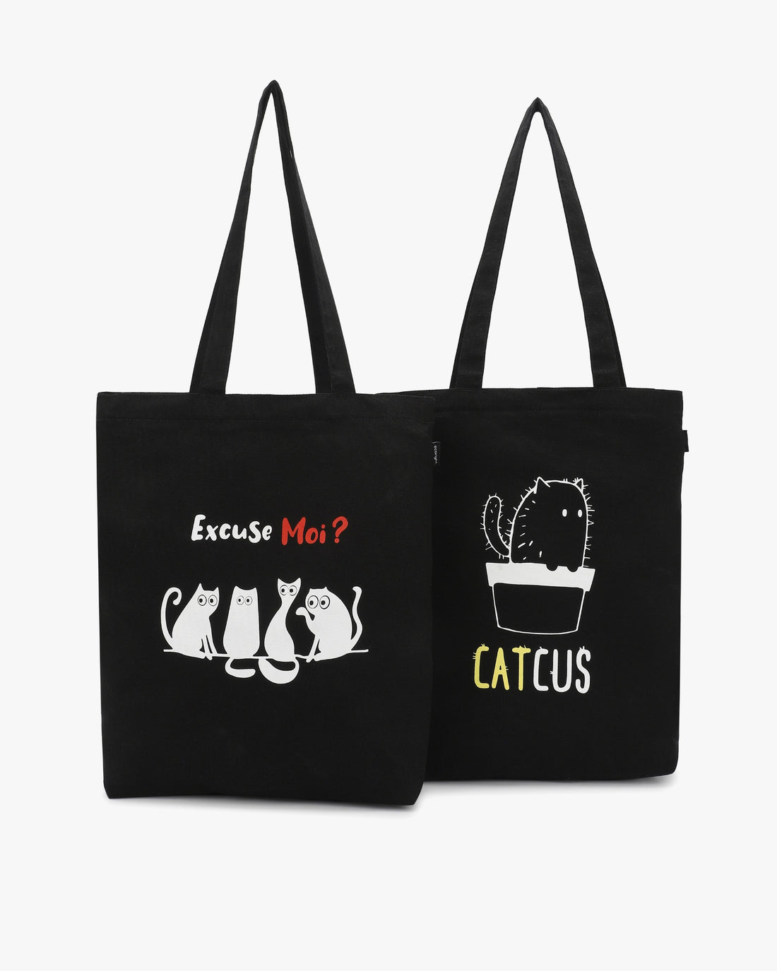 Zipper Totes Combo - Prickly Pet and Paws Off