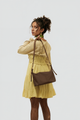 THE DEMI CROSSBODY BAG (BROWN)