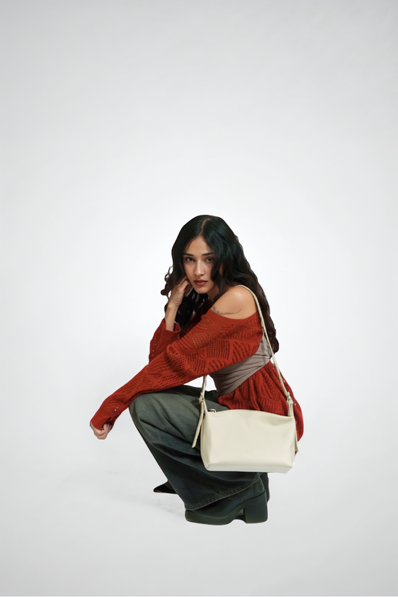 THE DEMI CROSSBODY BAG (MILK)