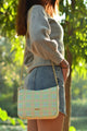 Chequered Charm Sling Bag