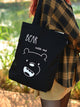 Bear With Me Zipper Tote Bag