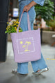 Sunny Side Large Zipper Tote Bag