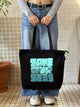 Save Our Seas Large Zipper Tote Bag