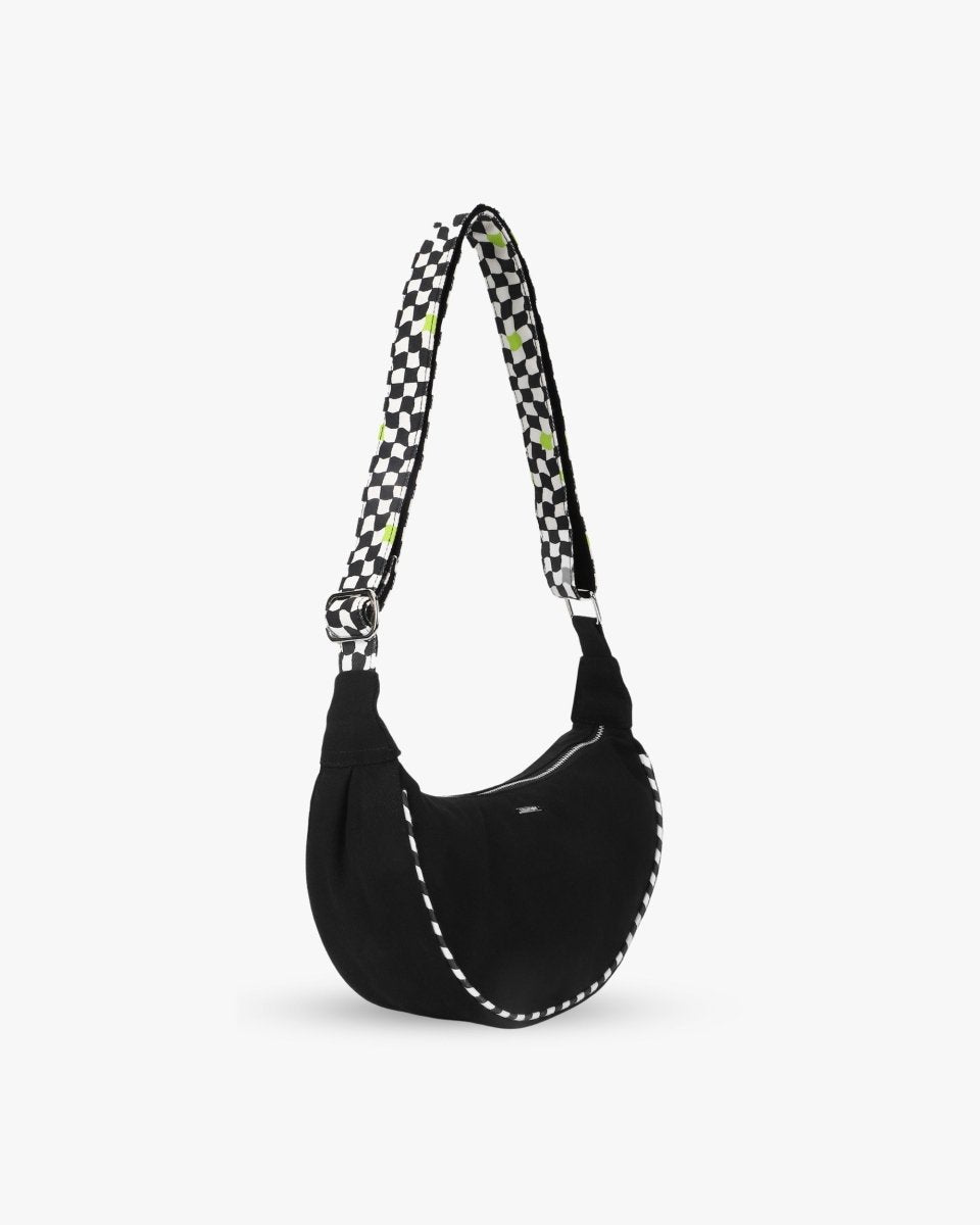 checkmate sling bag organic cotton crossbody bag