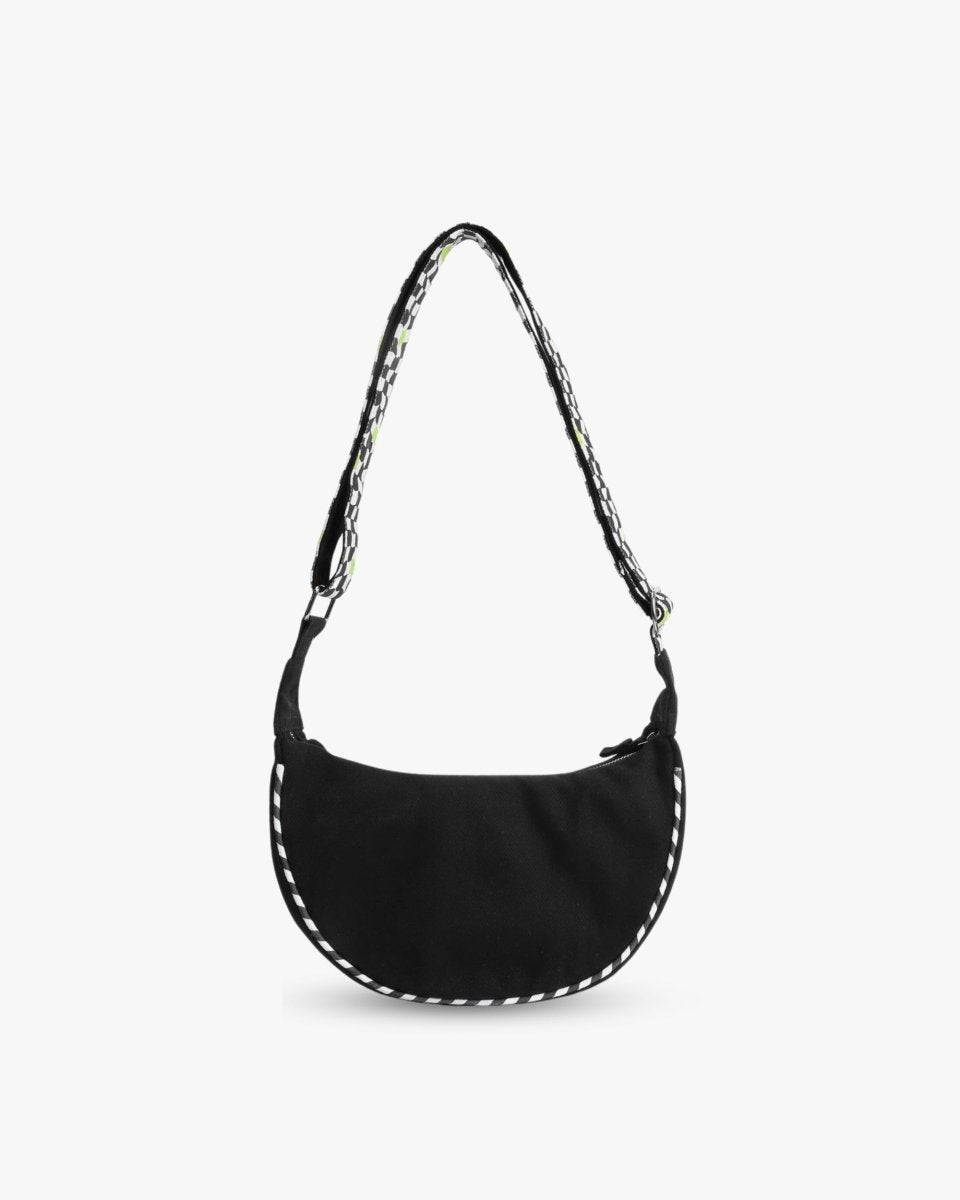 checkmate sling bag organic cotton crossbody bag