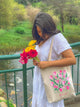 Tulips Zipper Tote Bag