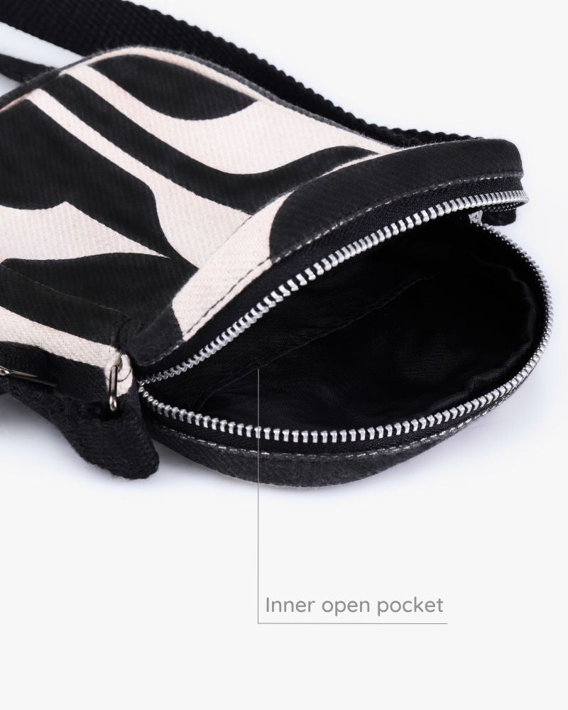 monochroming minimalist phone bag crossbody sling