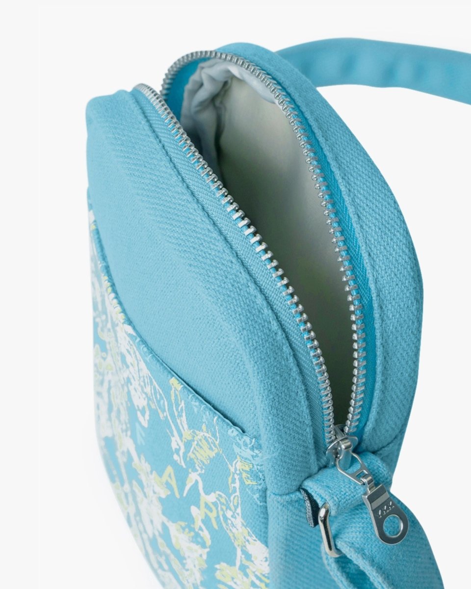 safari print phone bag crossbody sling