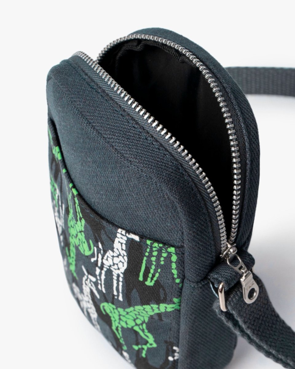 neon giraffes phone bag printed crossbody sling