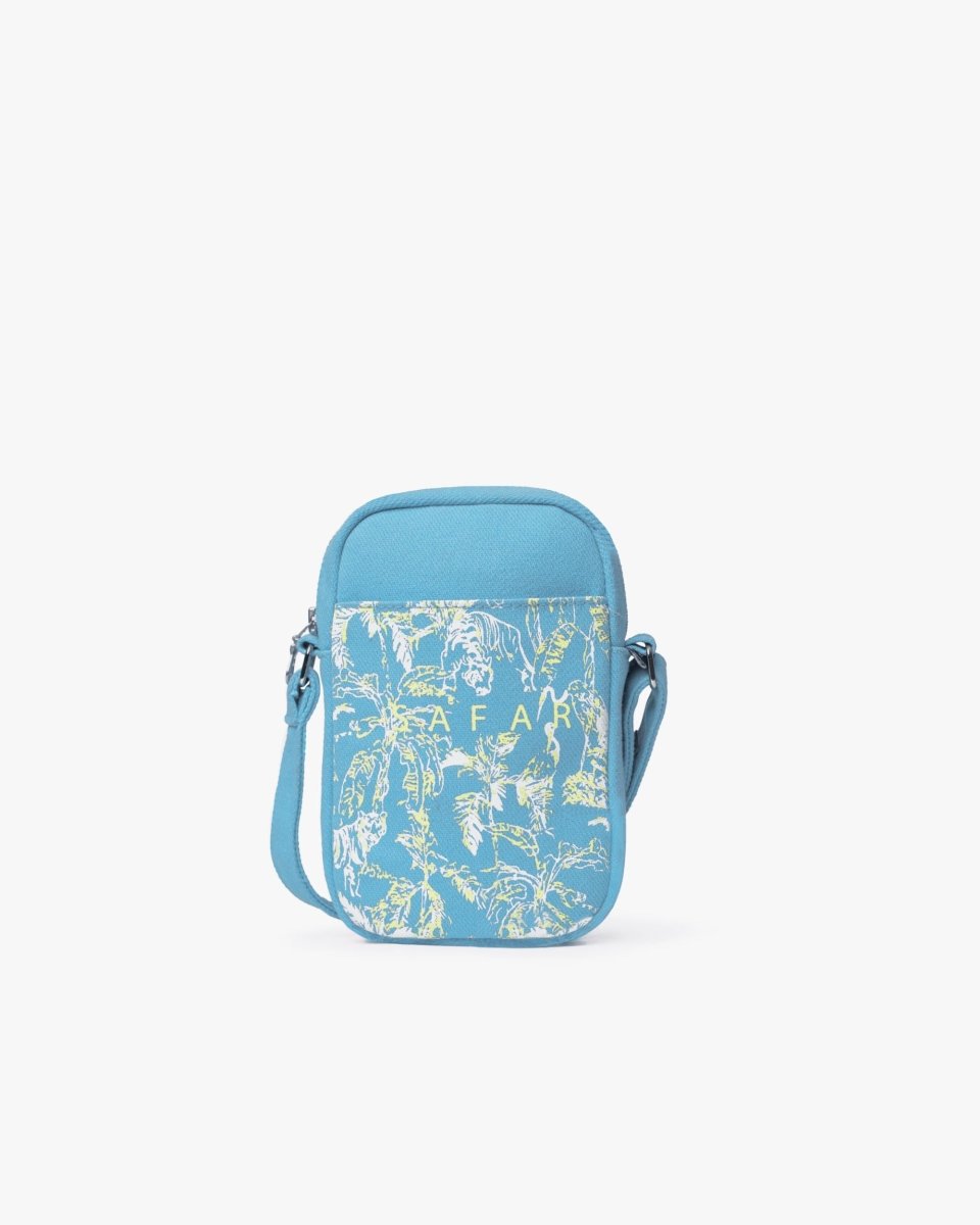 safari print phone bag crossbody sling