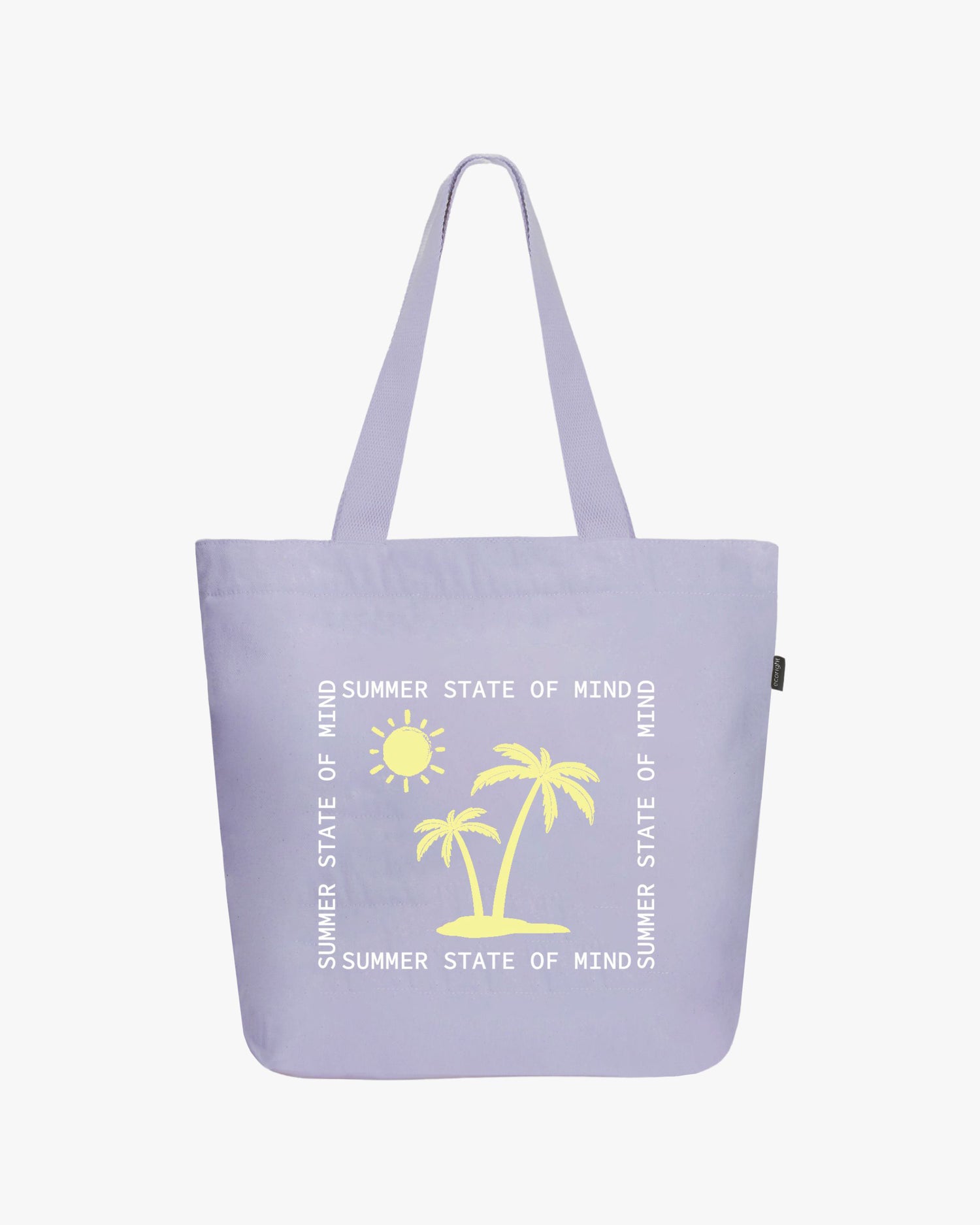 Large Zipper Tote Bag - Sunny Side – ecoright