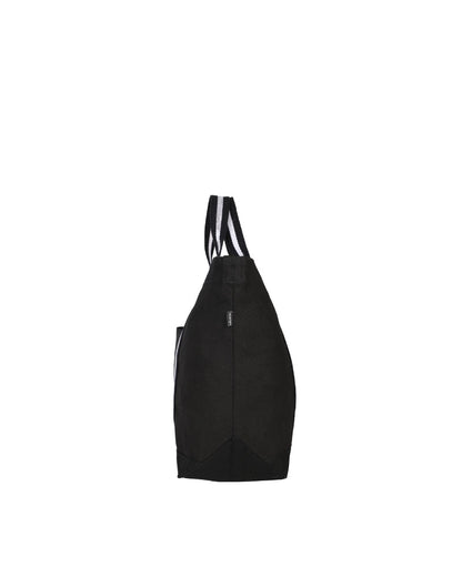 Black Canvas Crossbody Tote Bag: Eco-Friendly and Sustainable Crossbody Tote bags by ecoright