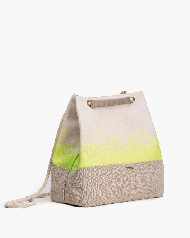 Convertible Backpack - Wild Grass is Greener: Eco-Friendly and Sustainable Convertible Tote Bags by ecoright