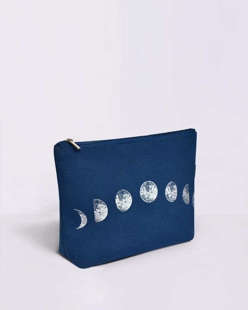 Cosmetic Pouch - Moonphasing: Eco-Friendly and Sustainable Cosmetic Pouches by ecoright