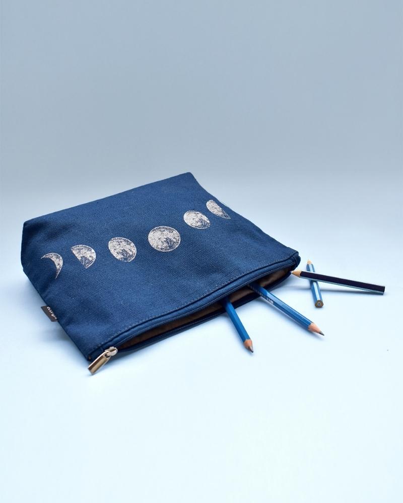 Cosmetic Pouch - Moonphasing: Eco-Friendly and Sustainable Cosmetic Pouches by ecoright