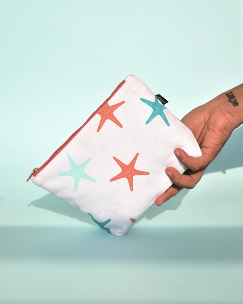 Cosmetic Pouch - Sea Star: Eco-Friendly and Sustainable Cosmetic Pouches by ecoright
