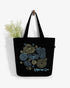 Ladies bag handbag, Black tote bag, Shoulder purse women, Office bags woman, Anniversary gifts, Ecoright