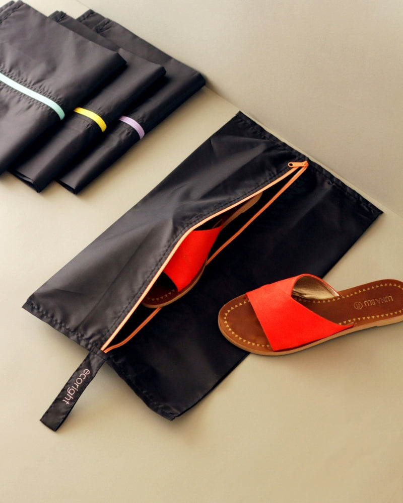 Silk discount shoe bags