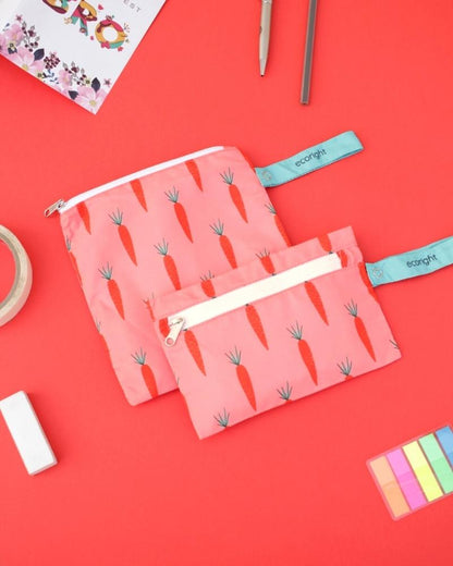 Snack Pouches - Carrot Love: Eco-Friendly and Sustainable Snack Pouches by ecoright