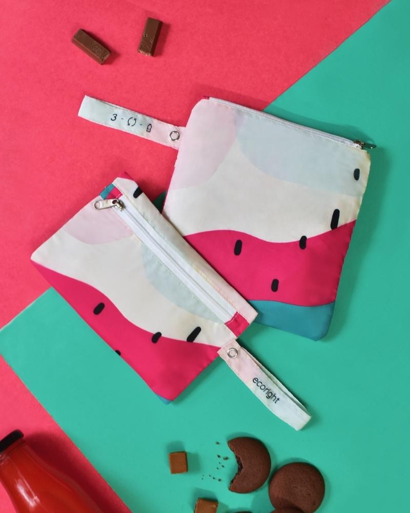 Snack Pouches - Thanks a Melon: Eco-Friendly and Sustainable Snack Pouches by ecoright