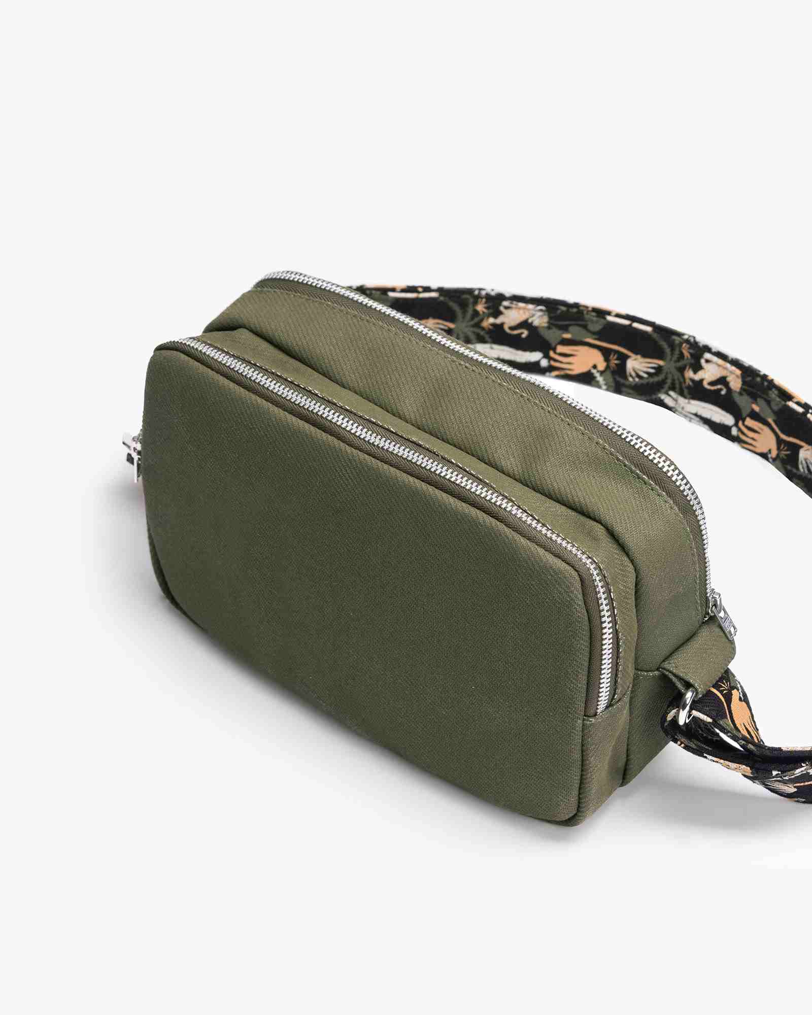 Unisex Box Sling Bag Night Safari ecoright